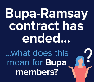 Important information for Bupa members